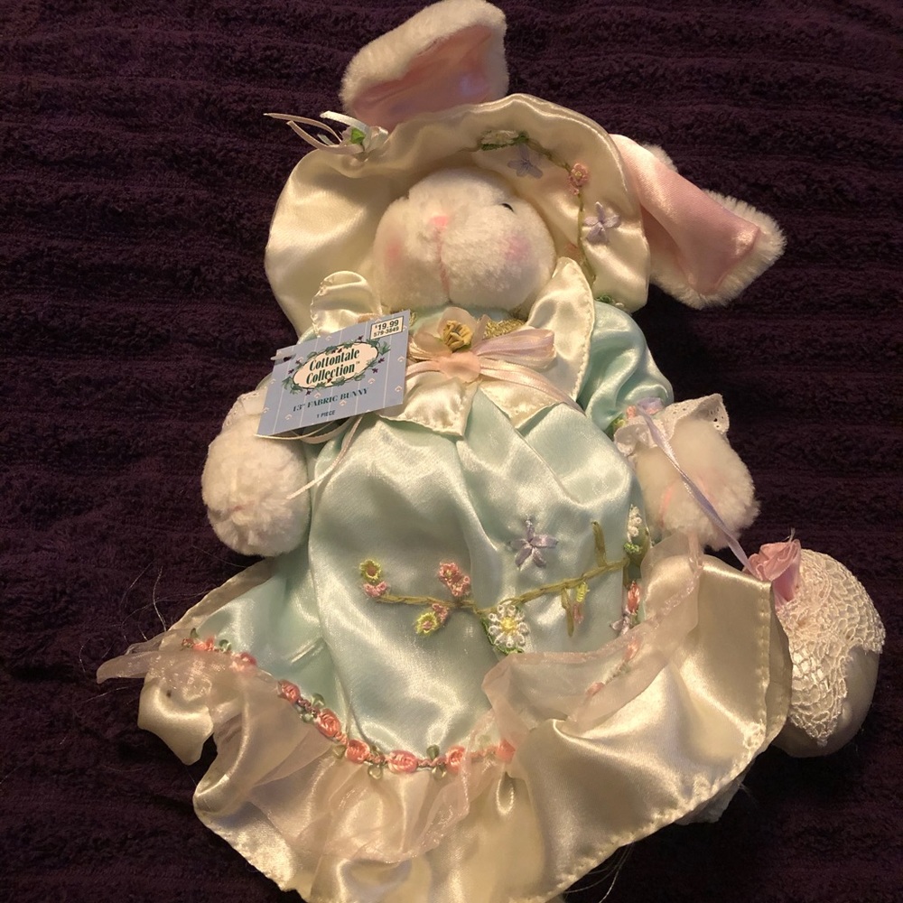 13 inch fabric bunny